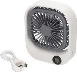 Dirk Mini bureauventilator draagbaar aanbieding