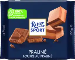 Dirk Ritter Sport Melkchocolade met praline aanbieding
