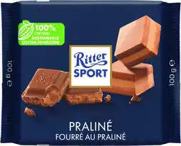 Dirk Ritter Sport Melkchocolade met praline aanbieding