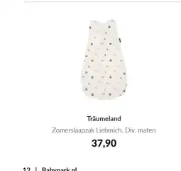 Babypark Träumeland zomerslaapzak liebmich aanbieding