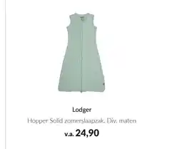 Babypark Lodger hopper solid zomerslaapzak. aanbieding