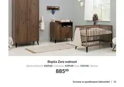 Babypark Bopita Zara walnoot aanbieding