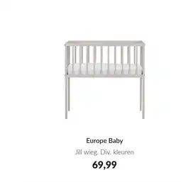 Babypark Europe baby jill wieg aanbieding