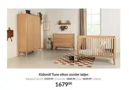 Babypark Kidsmill tune eiken zonder latjes aanbieding