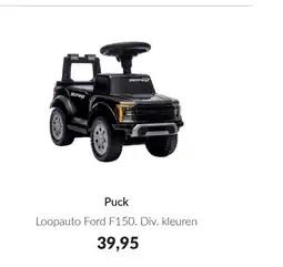 Babypark Puck Loopauto Ford F150 aanbieding