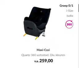 Babypark Maxi-cosi quartz 360 autostoel. aanbieding