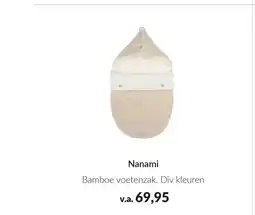 Babypark Nanami bamboe voetenzak aanbieding