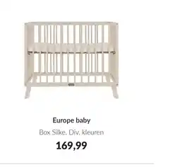 Babypark Europe baby box silke aanbieding