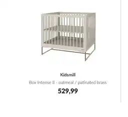 Babypark Kidsmill box intense II - oatmeal / patinated brass aanbieding