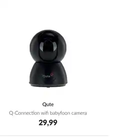 Babypark Qute Q-Connection wifi babyfoon camera aanbieding