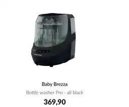 Babypark Baby brezza bottle washer pro all black aanbieding
