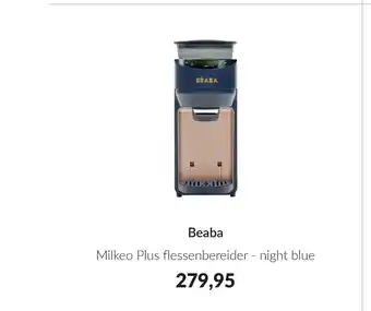 Babypark Beaba milkeo plus flessenbereider night blue aanbieding
