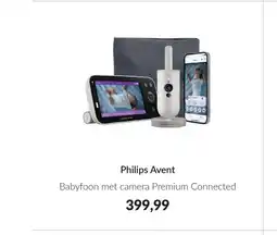 Babypark Philips avent babyfoon met camera premium connected aanbieding