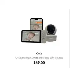 Babypark Qute Q-Connection Smart babyfoon aanbieding