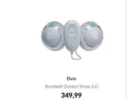 Babypark Elvie borstkolf dubbel stride 2.0 aanbieding