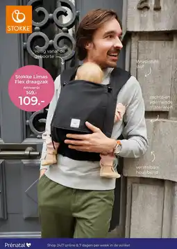 Prenatal Stokke Limas Flex draagzak aanbieding