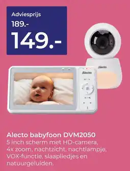 Prenatal Alecto babyfoon DVM2050 aanbieding