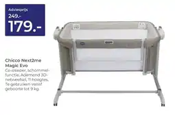 Prenatal Chicco Next2me Magic Evo aanbieding