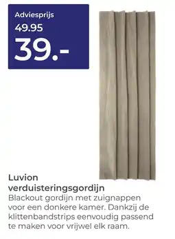 Prenatal Luvion verduisteringsgordijn aanbieding