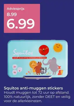 Prenatal Squitos anti-muggen stickers aanbieding