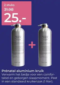 Prenatal Prénatal aluminium kruik aanbieding