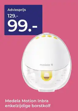 Prenatal Medela Motion Inbra enkelzijdige borstkolf aanbieding