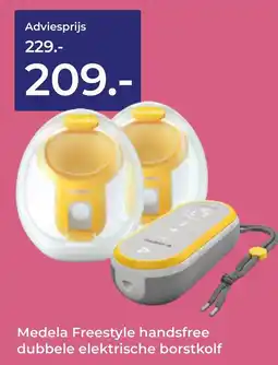 Prenatal Medela Freestyle handsfree dubbele elektrische borstkolf aanbieding