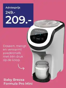 Prenatal Baby Brezza Formula Pro Mini aanbieding