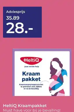 Prenatal HeltiQ Kraampakket aanbieding