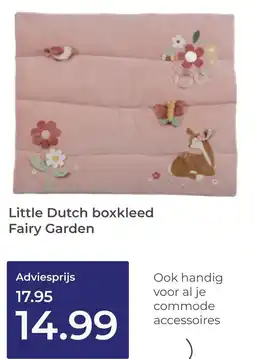 Prenatal Little Dutch boxkleed Fairy Garden aanbieding