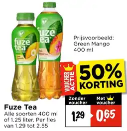 Vomar Voordeelmarkt Alle Fuze Tea aanbieding