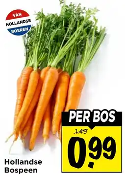 Vomar Voordeelmarkt Hollandse Bospeen aanbieding