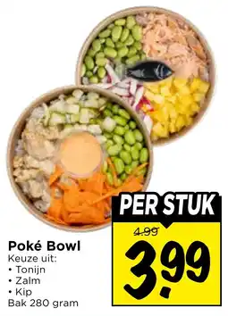 Vomar Voordeelmarkt Poké Bowl aanbieding