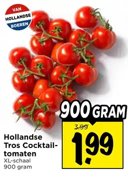 Vomar Voordeelmarkt Hollandse Tros Cocktail-tomaten aanbieding
