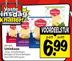 Vomar Voordeelmarkt Uniekaas aanbieding