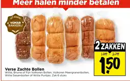 Vomar Voordeelmarkt Verse Zachte Bollen aanbieding