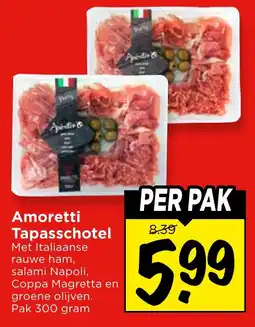 Vomar Voordeelmarkt Amoretti Tapasschotel aanbieding