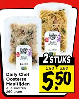 Vomar Voordeelmarkt Daily Chef Oosterse Maaltijden aanbieding