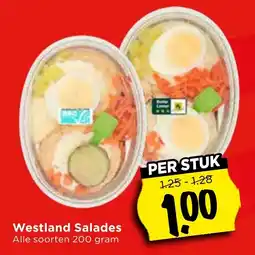 Vomar Voordeelmarkt Alle Westland Salades aanbieding