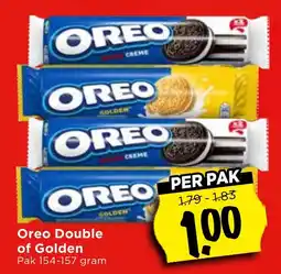 Vomar Voordeelmarkt Oreo Double of Golden aanbieding