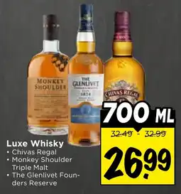 Vomar Voordeelmarkt Luxe Whisky aanbieding