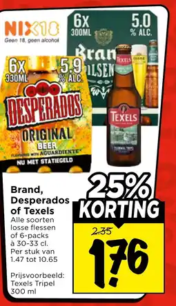 Vomar Voordeelmarkt Alle Brand, Desperados of Texels aanbieding