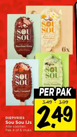 Vomar Voordeelmarkt Alle Sou Sou IJs aanbieding