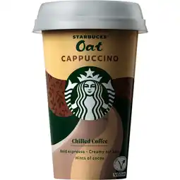Dekamarkt Starbucks Ijskoffie oat cappuccino aanbieding