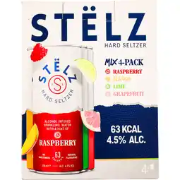 Dekamarkt Hard seltzer mixpack 4x25cl aanbieding