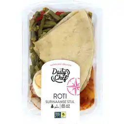 Dekamarkt Daily Chef Surinaamse roti aanbieding