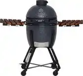 Bol.com Mustang Kamado M 18 inch - Ø 38 cm - Met glasvezelafdichting - 68.5 kg - Houtskool - Kleur grijs aanbieding