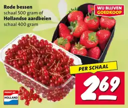 Nettorama Rode bessen of Hollandse aardbeien aanbieding