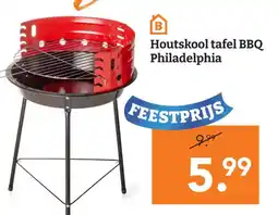 Blokker Houtskool tafel BBQ Philadelphia aanbieding