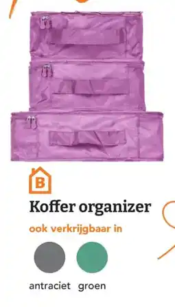 Blokker Koffer organizer aanbieding
